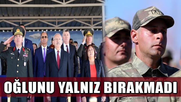 CHP Lideri Kemal Kılıçdaroğlu, oğlunun yemin törenine katıldı