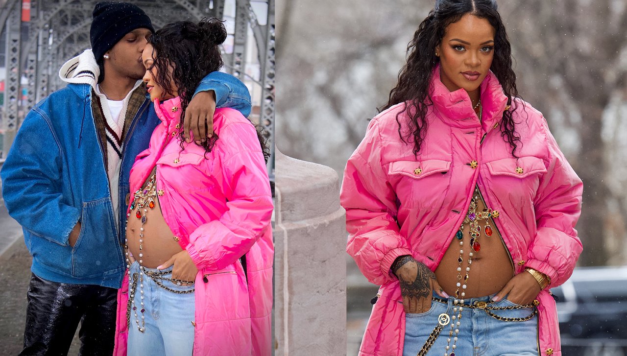 Ünlü şarkıcı Rihanna hamile olduğunu fotoğrafla duyurdu