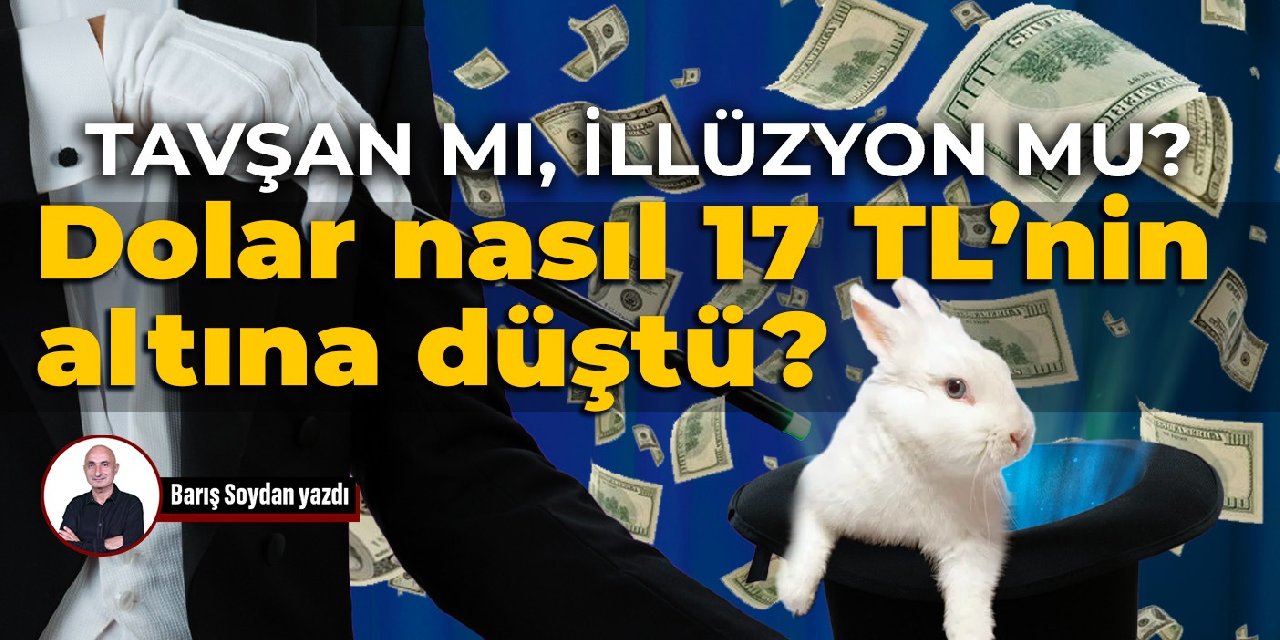 Barış Soydan yazdı: Tavşan mı, illüzyon mu? Dolar nasıl 17 TL’nin altına düştü? - Barış Soydan