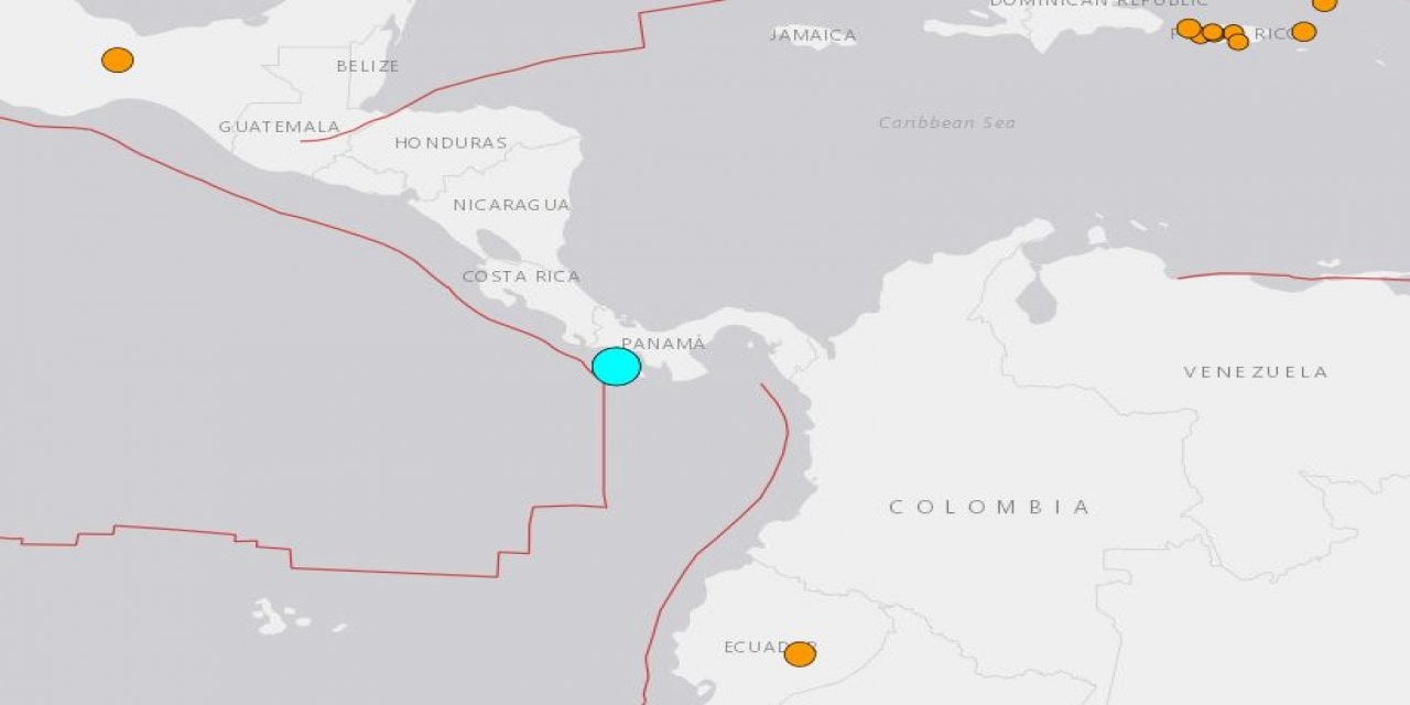 Panama'da 6.7'lik deprem