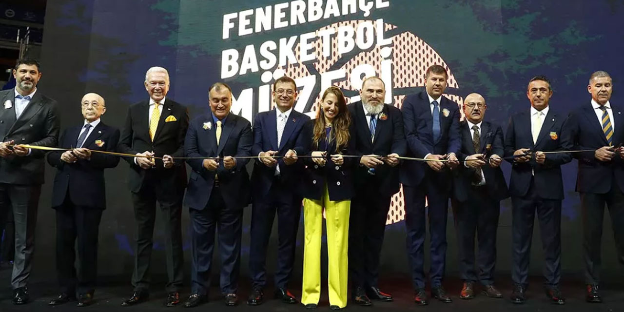 İmamoğlu Türkiye'nin ilk basketbol müzesini açtı