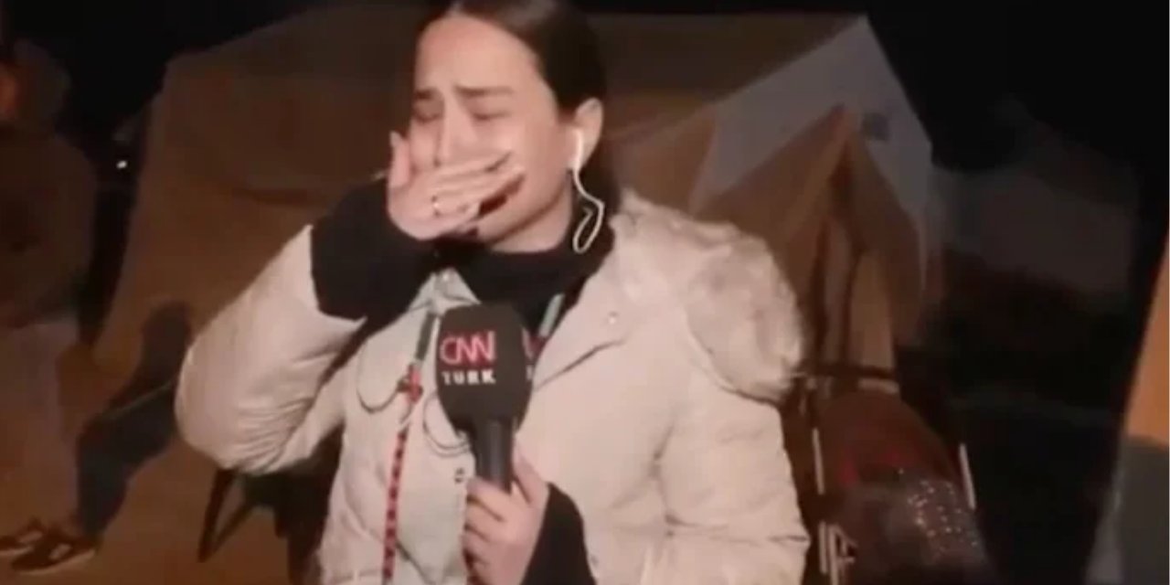 CNN TÜRK muhabiri Hatay'daki deprem anını gözyaşları içinde anlattı