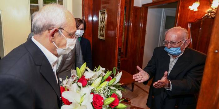 Kılıçdaroğlu'ndan Hüsamettin Cindoruk’a ziyaret