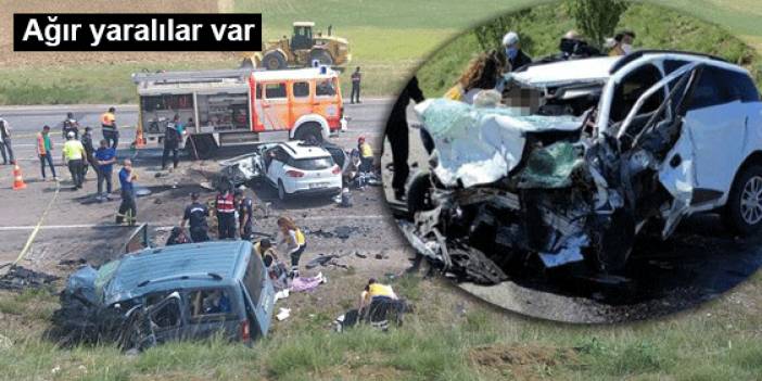 Sivas'ta katliam gibi kaza: 3'ü çocuk 9 kişi hayatını kaybetti