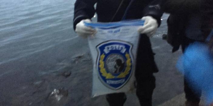 Denizde cenin bulundu