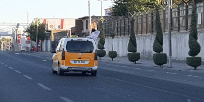 Diyarbakır'da tehlikeli yolculuk