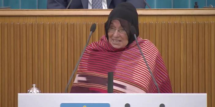 İkizdereli Ayşe Albayrak İYİ Parti Grubu'nda konuştu: Mehmet Cengiz yetmedi mi o kadar zenginlik?