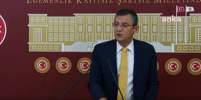 CHP'li Özel: Zenginlerin, rantçıların, faizcilerin iktidarı