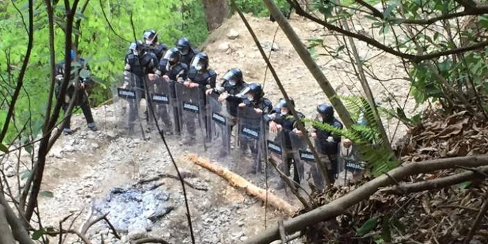 İkizdere'de talana direnen köylünün evini jandarma bastı