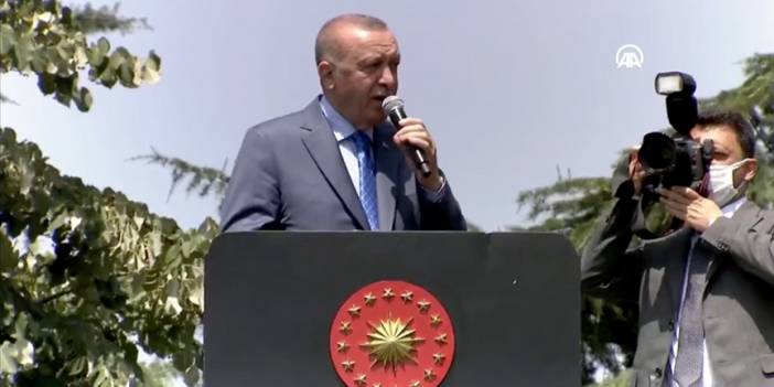 Erdoğan, Tank Palet Fabrikası'nda konuştu: Burası devletin malıdır
