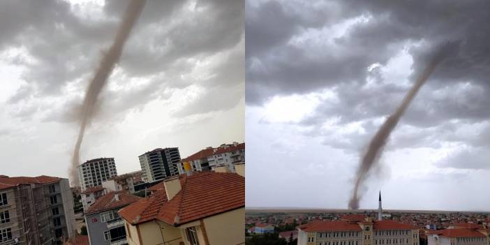 Ankara'da hortum paniği