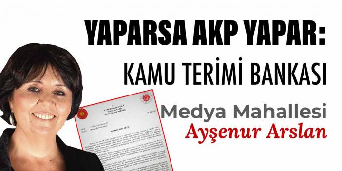 YAPARSA AKP YAPAR: KAMU TERİMİ BANKASI