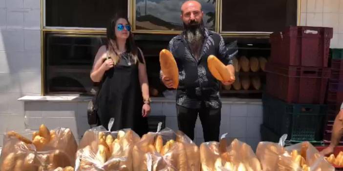 İzmir'de 'kimse ekmeğe muhtaç olmasın' kampanyası