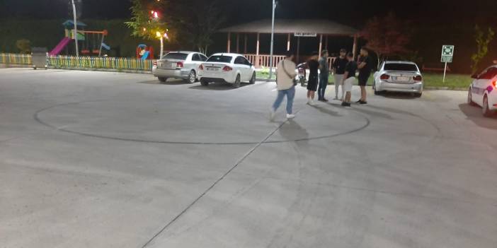 Benzin istasyonundaki drift magandası gurbetçi çıktı