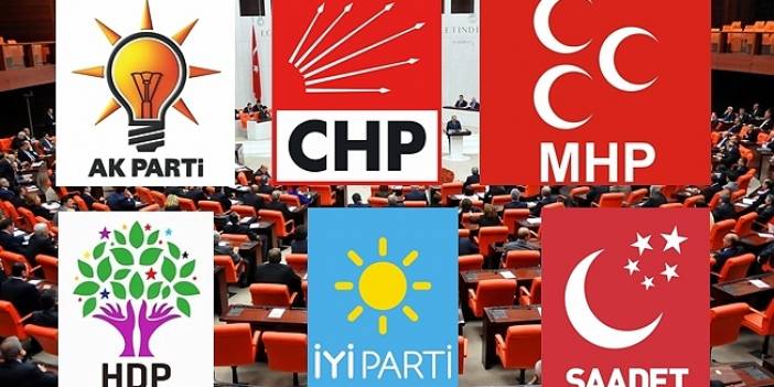 CHP 16, MHP 6, HDP 4 siyasi parti ile bayramlaşacak