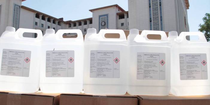 Ankara'da sahte içki operasyonu: 12 bin litre etil alkol bulundu