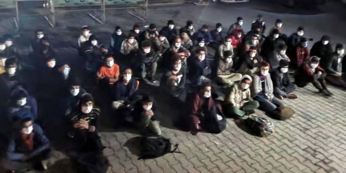 Van'da 60 düzensiz göçmen yakalandı