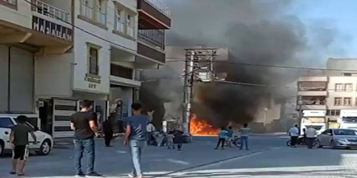 Elektrik trafosu patladı!