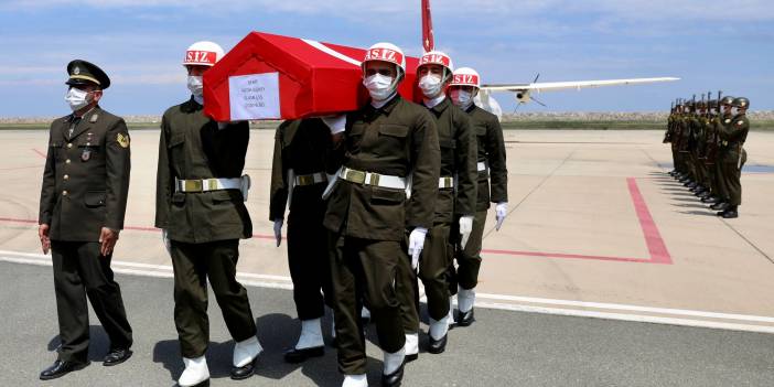 Şehit Astsubay Çavuş Fatih Güney'in cenazesi memleketi Ordu'da