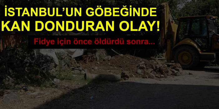 İstanbul'da korkunç olay: Fidye işkence cinayet!