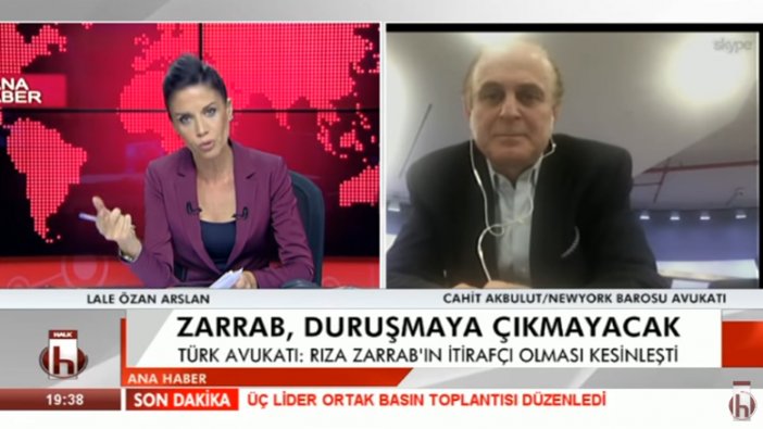 Reza Zarrab’la görüşen Türk avukat Halk TV'de: İtirafçı olması kesinleşti!