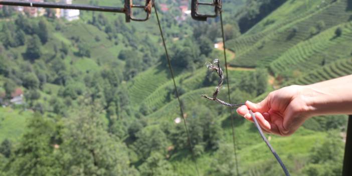 Tatil için memleketine gitmişti: Teleferikten düşüp öldü