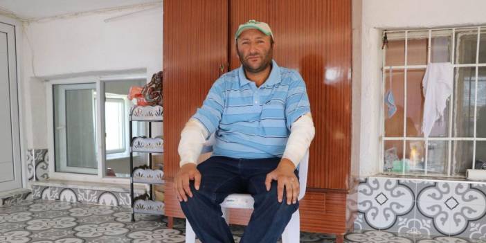 Yangını söndürmek için seferber oldu: Aldığım nefes alev gibiydi