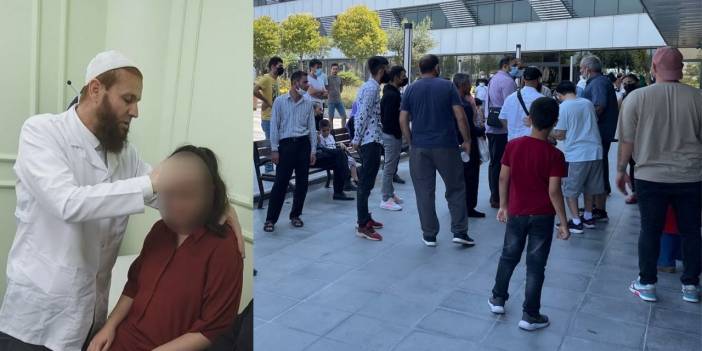 Başakşehir'de sopalı şifacının önünde kuyruk oldu: Polis baskın yaptı