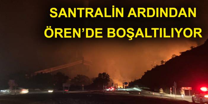 Korkulan oldu! Alevler santrale girdi