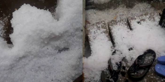 Artvin’de şiddetli dolu yağışı: Vatandaşlar hazırlıksız yakalandı