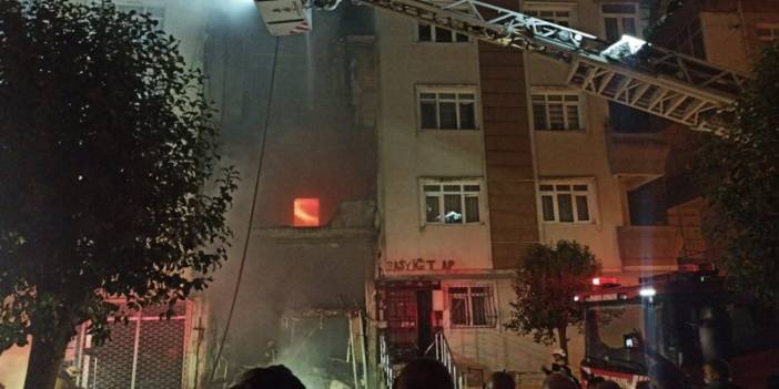 Avcılar'da 2 katlı binada doğalgaz patlaması: Yaralılar var