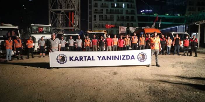 Kartal Belediyesi'nden sel mağdurlarına yardım eli
