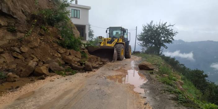 Ordu'da 7 günde 671 heyelan