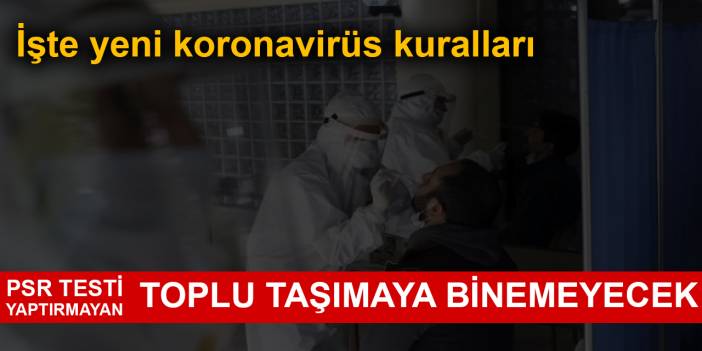 81 ile genelge! İşte yeni koronavirüs kuralları