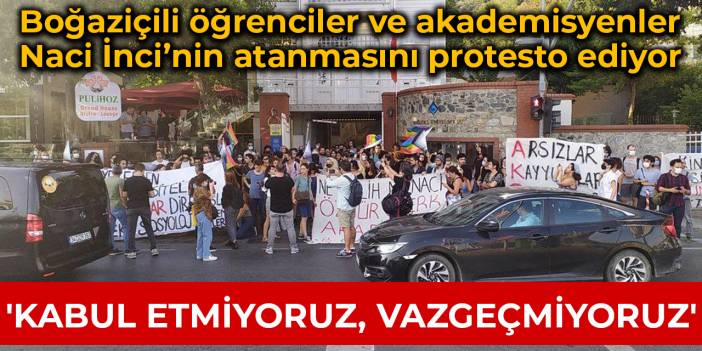 Boğaziçi'nin kapısı öğrencilerin üzerine kapatıldı