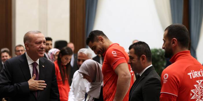 Erdoğan: 2024'teki olimpiyatlarda başarı çıtasını çok daha yukarı taşıyacağız