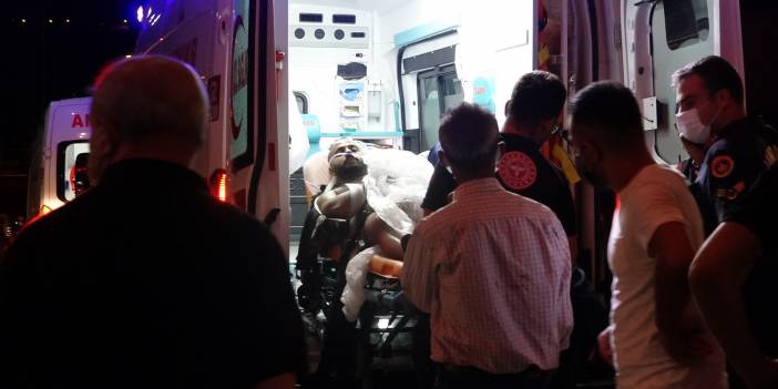 Magandalar yüksek sesle müzik açtılar, bir kişiyi yaralayıp kaçtılar