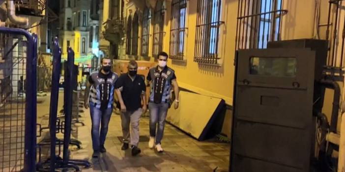 Taksim'de değnekçiye suçüstü: Polisten 20 lira istedi