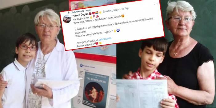 Bir başarı öyküsü! Otizmli Nazım şimdi Hacettepeli