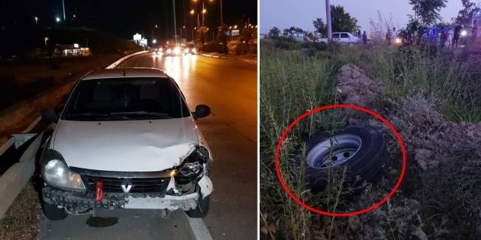 Kamyonun tekerleri fırladı: Zincirleme kazada 1 kişi öldü