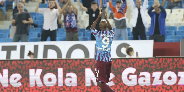 Trabzonspor'un golcüsü Nwakaeme'den 45 yıl sonra bir ilk!
