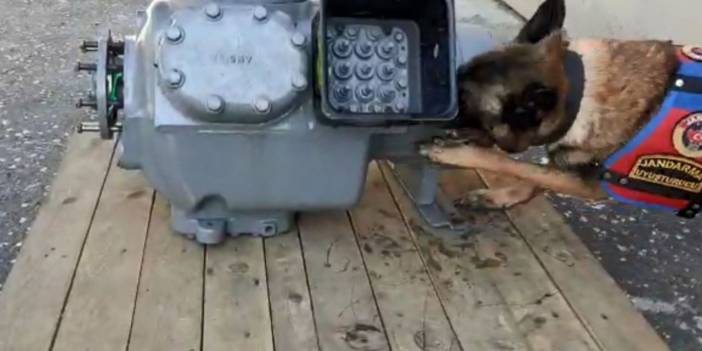 11 kilogram kokaini hava kompresörünün içine saklamışlar