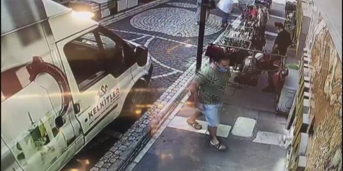 Sahte altın satışı kamerada