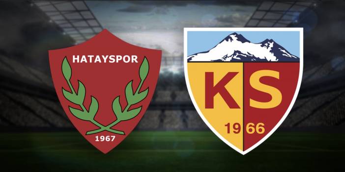 Hatayspor, Kayserispor'u ağırlayacak
