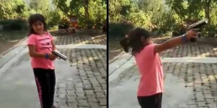 Maganda: Çocuğa ateş açtırıp, ‘gerizekalı, beyinsiz’ dedi