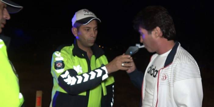 Kovalamacada yakalanan sürücü: Alkollüyüm, kabul ediyorum