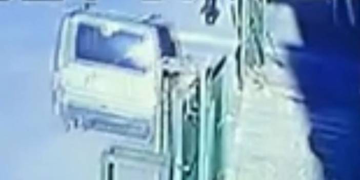 O işe gidiyordu, ölüm de ona geliyordu... Her anı kamerada