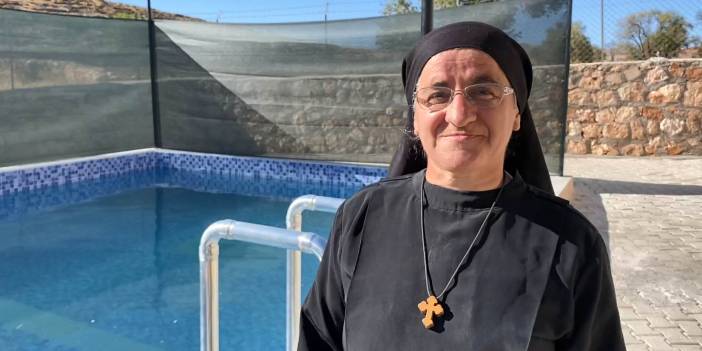 Süryani rahibe Hatune Doğan, 36 yıl sonra Midyat'a döndü