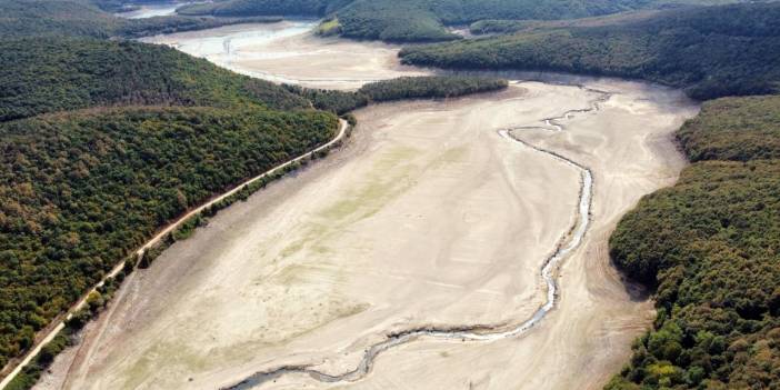 İstanbul'un suyunu karşılayan barajlar kurudu