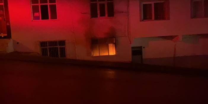 Elektrik sobası evi yaktı